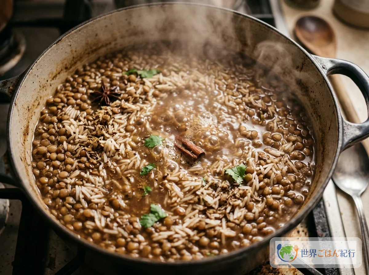 手順3: 炊き込みの準備と炊飯（25分）