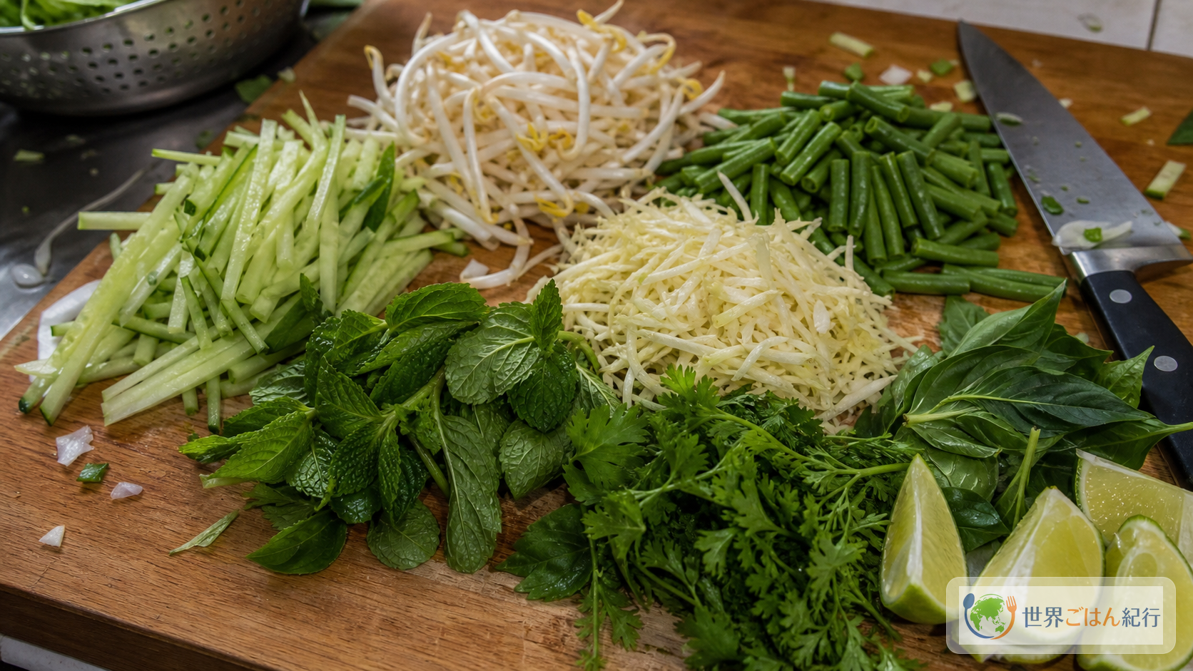 手順5: 野菜を冷たく準備する
