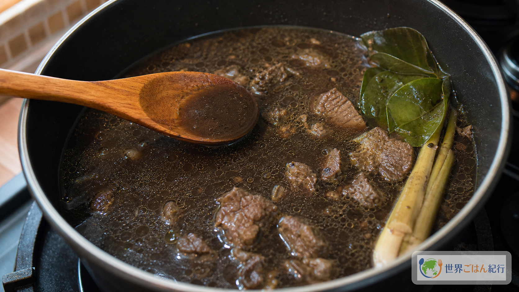 手順6: 牛肉がほろっとするまで煮込む